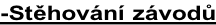 -Stěhování závodů