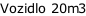 Vozidlo 20m3