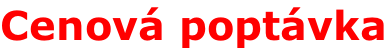 Cenová poptávka