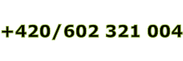 +420/602 321 004