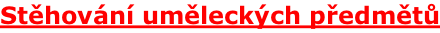 Stěhování uměleckých předmětů